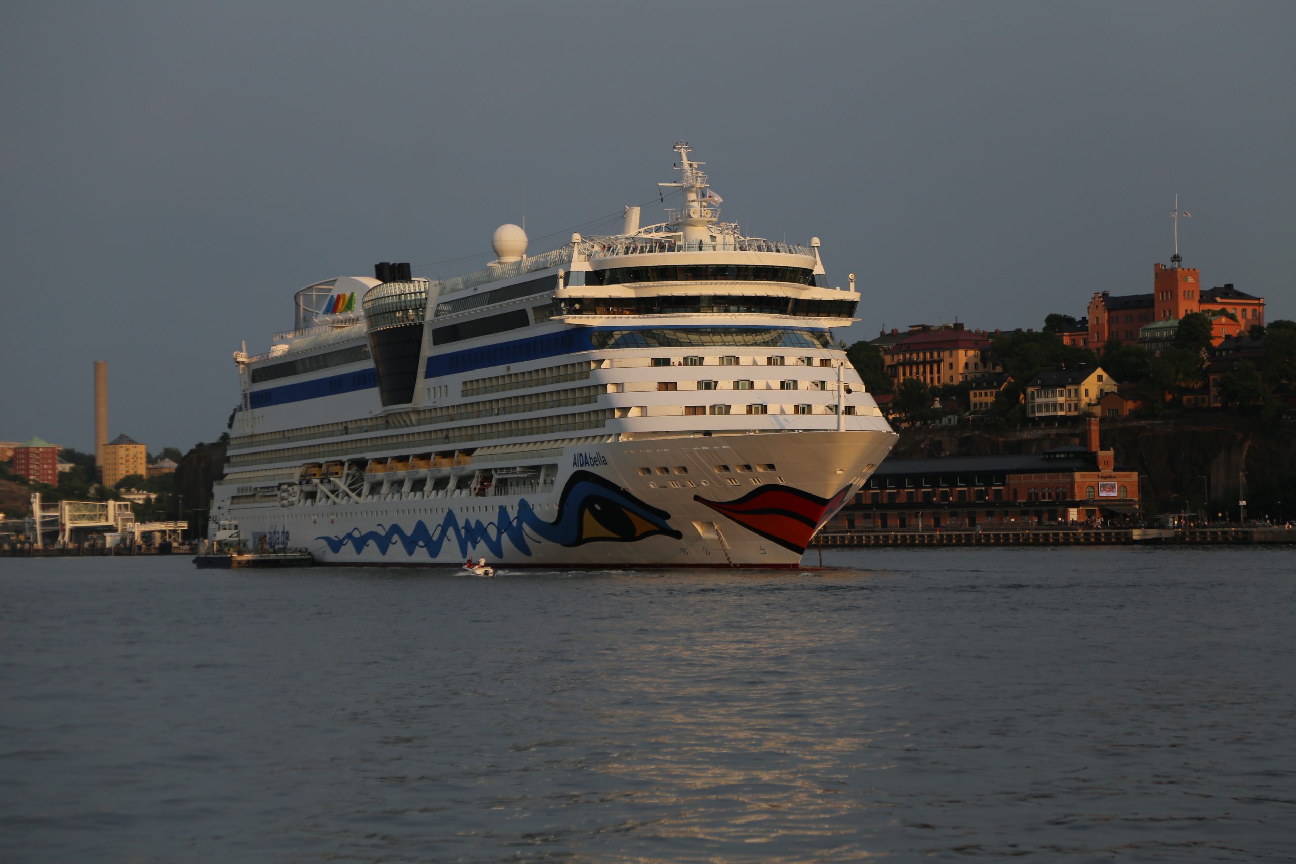 Cruise ship AidaBella in Stockholm
