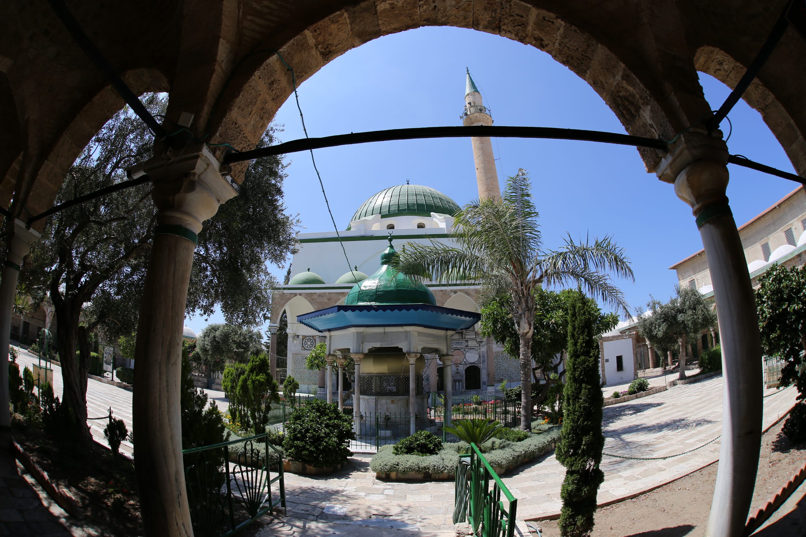 The 18th-century Al-Jazzar Mosque, Acre