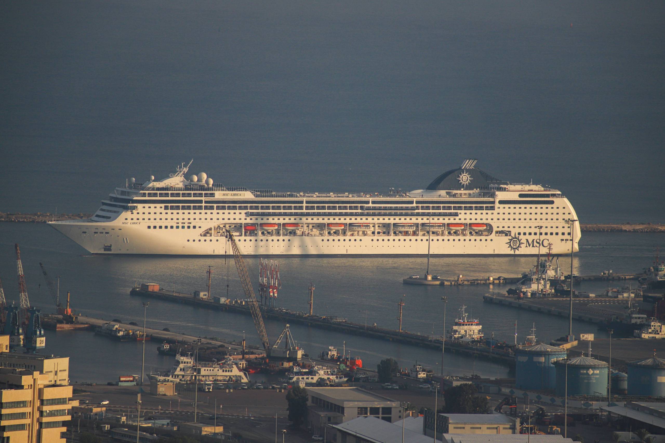 MSC Lirica, the cruise ship owned and operated by MSC Cruises