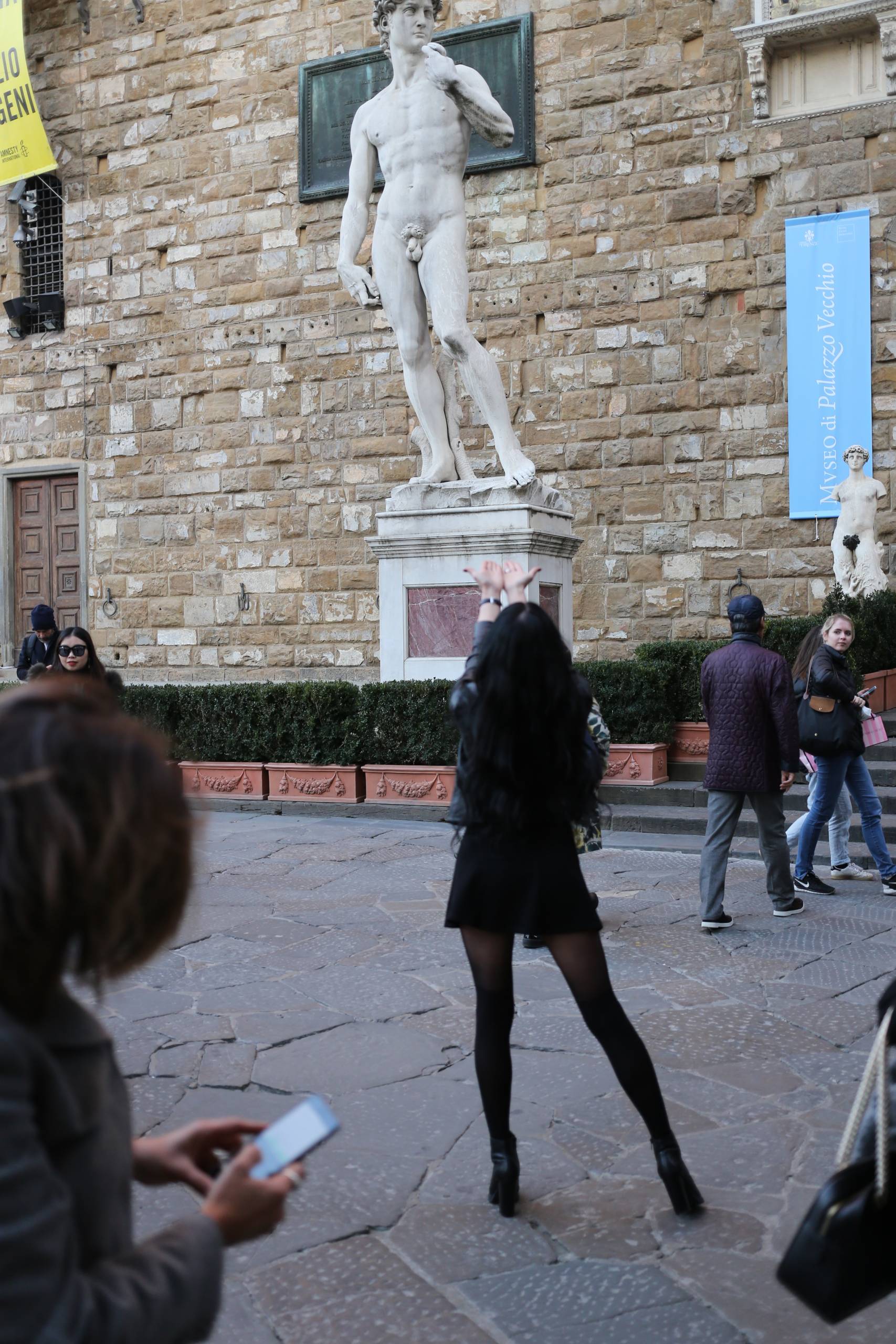 Statue of David in Florence, Italy