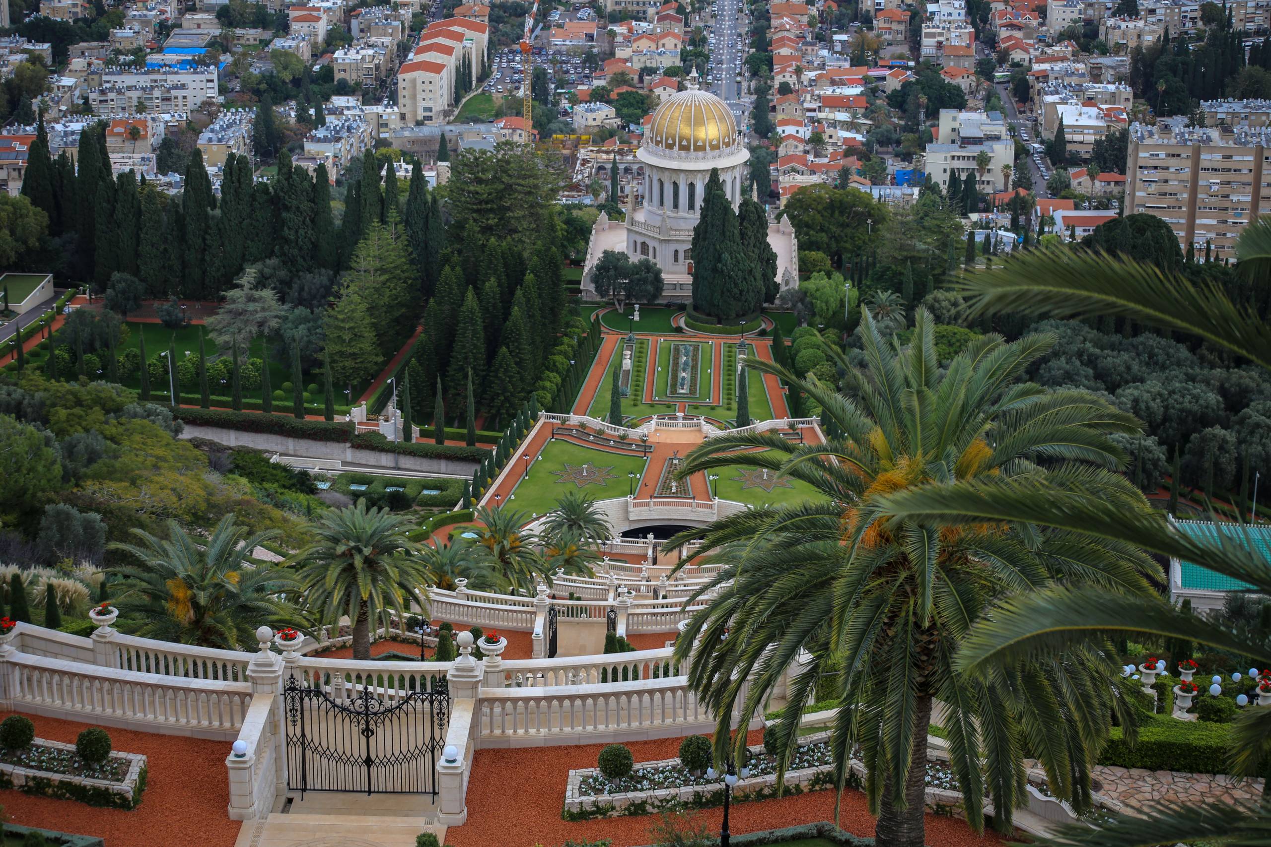 The Baha'i Gardens in Haifa