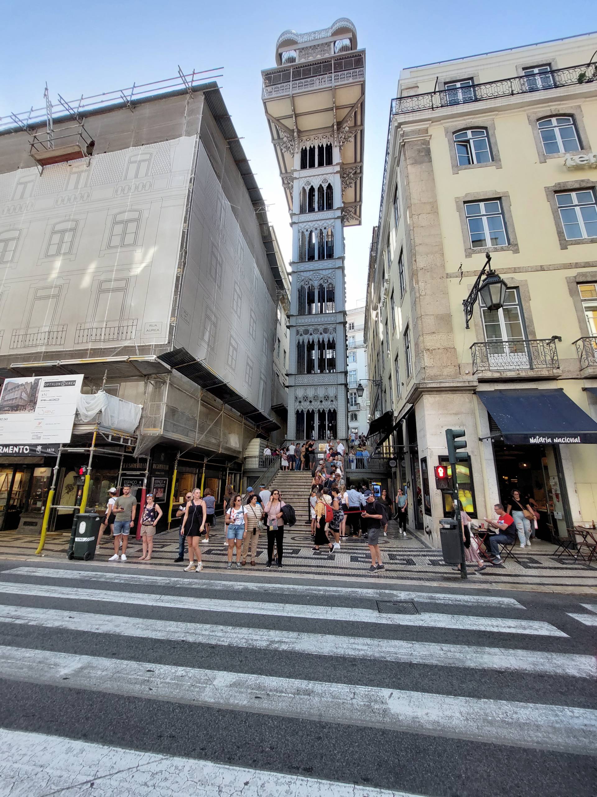 Santa Justa Lift in Lisbon, Portugal