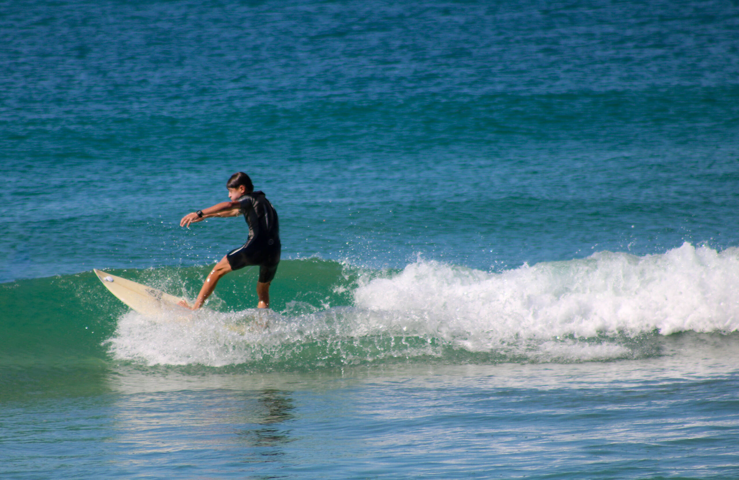 Riding the Tide: A Perfect Day Surfing on Pristine Waters