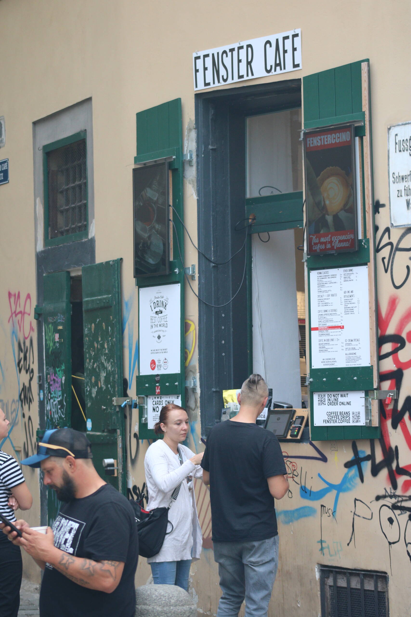 Fenster Café, Vienna – A Window into Coffee Culture on National Coffee Day