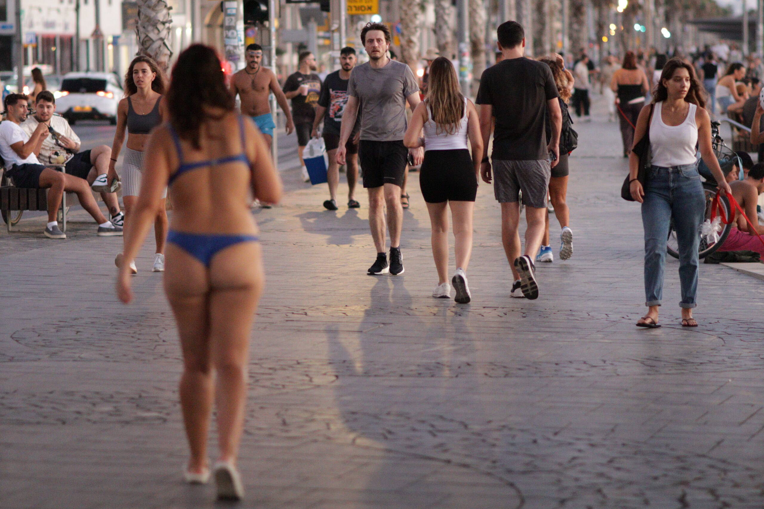 Walking the Tel Aviv Promenade, Where Beachwear Meets Streetwear