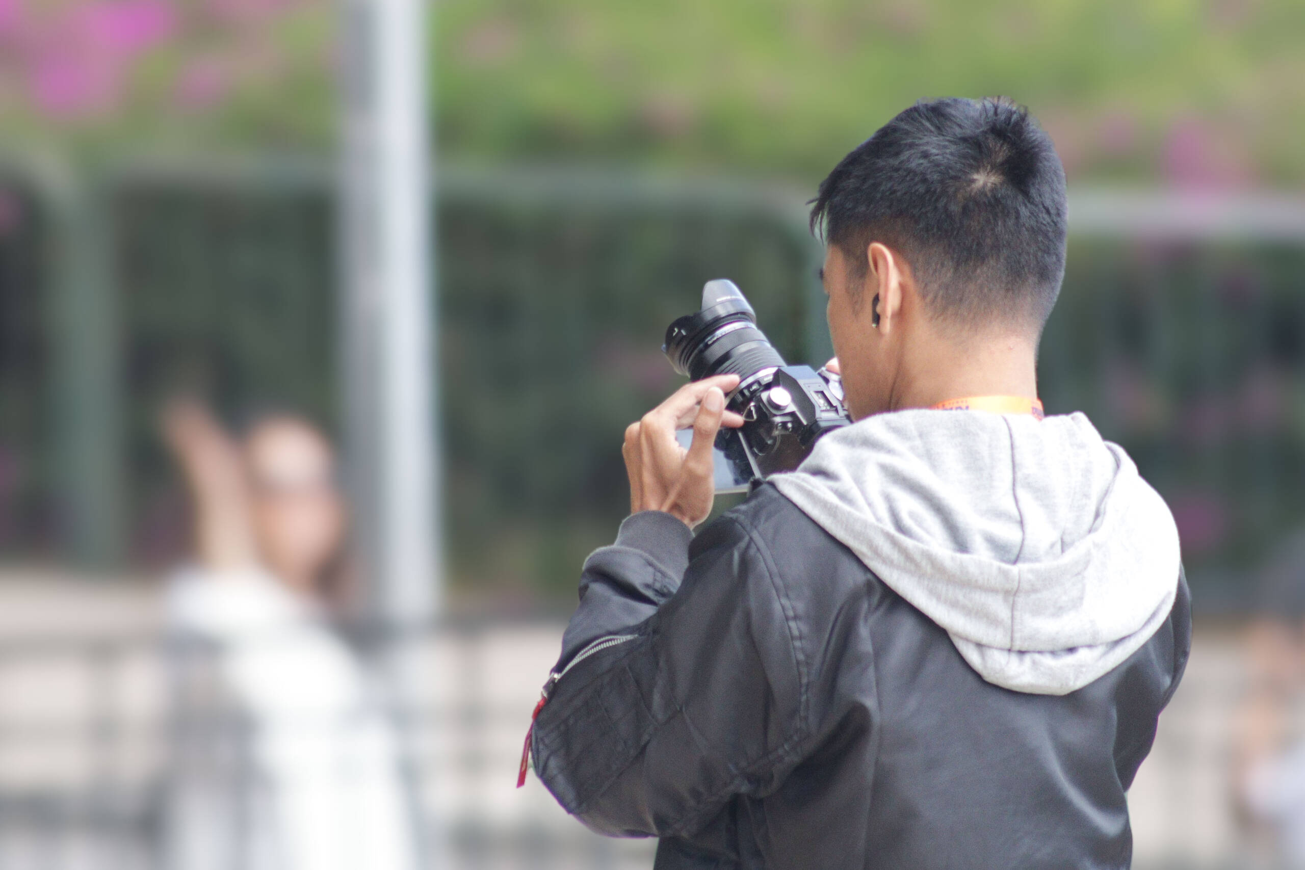 The Traveler Behind the Lens