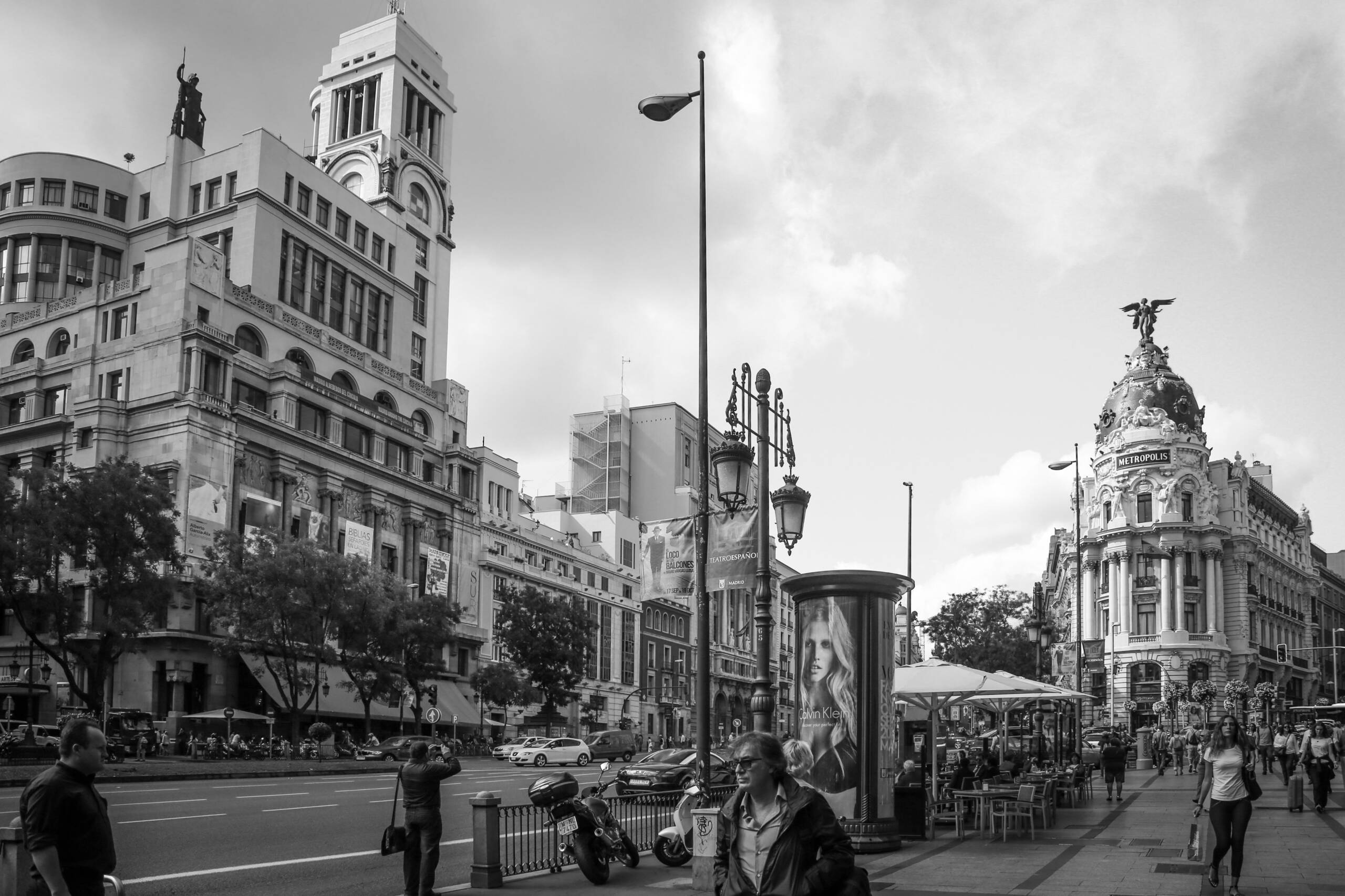 Madrid: The Art of Black and White Travel Photography