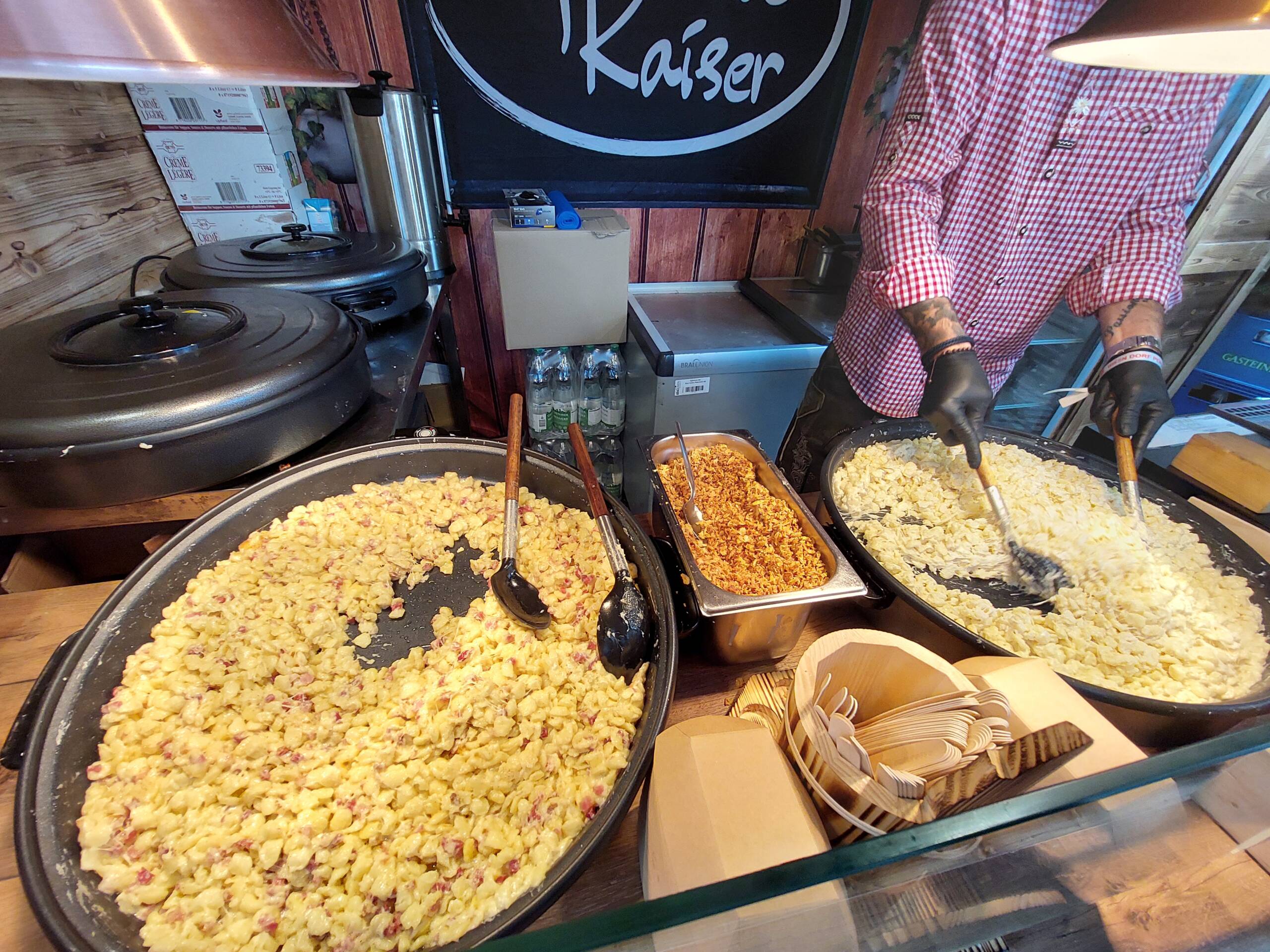 Austrian Comfort in a Pan: Spätzle at the Market