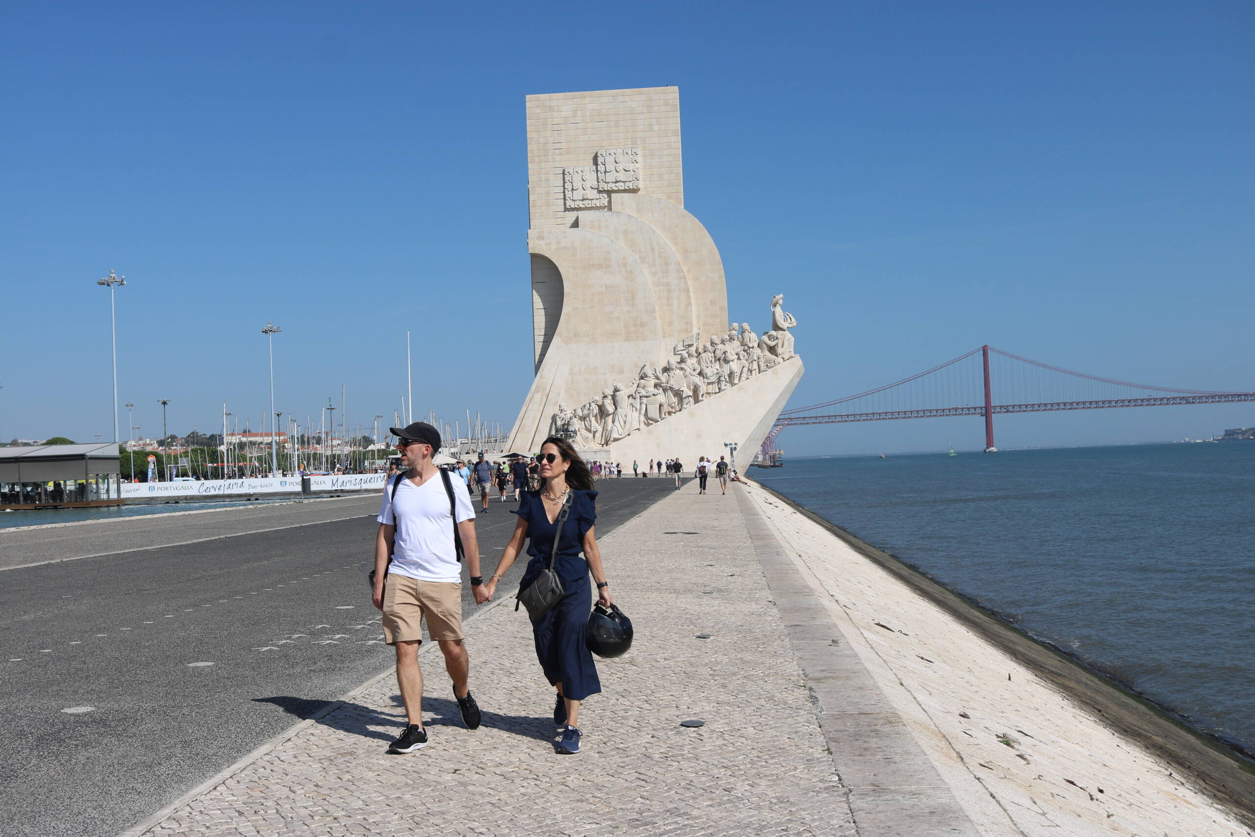 the Padrão dos Descobrimentos—the Monument to the Discoveries