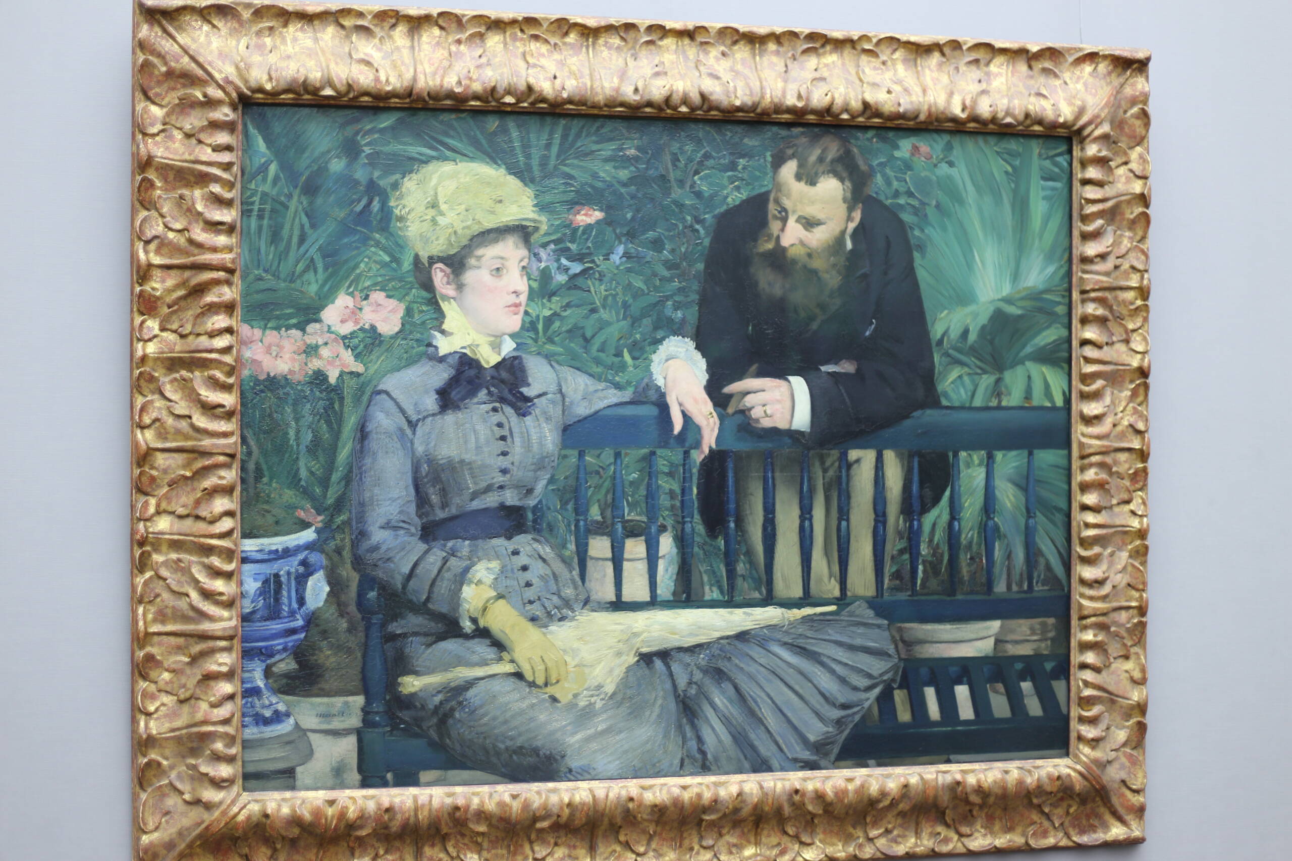 Edouard Manet’s In the Conservatory, Berlin