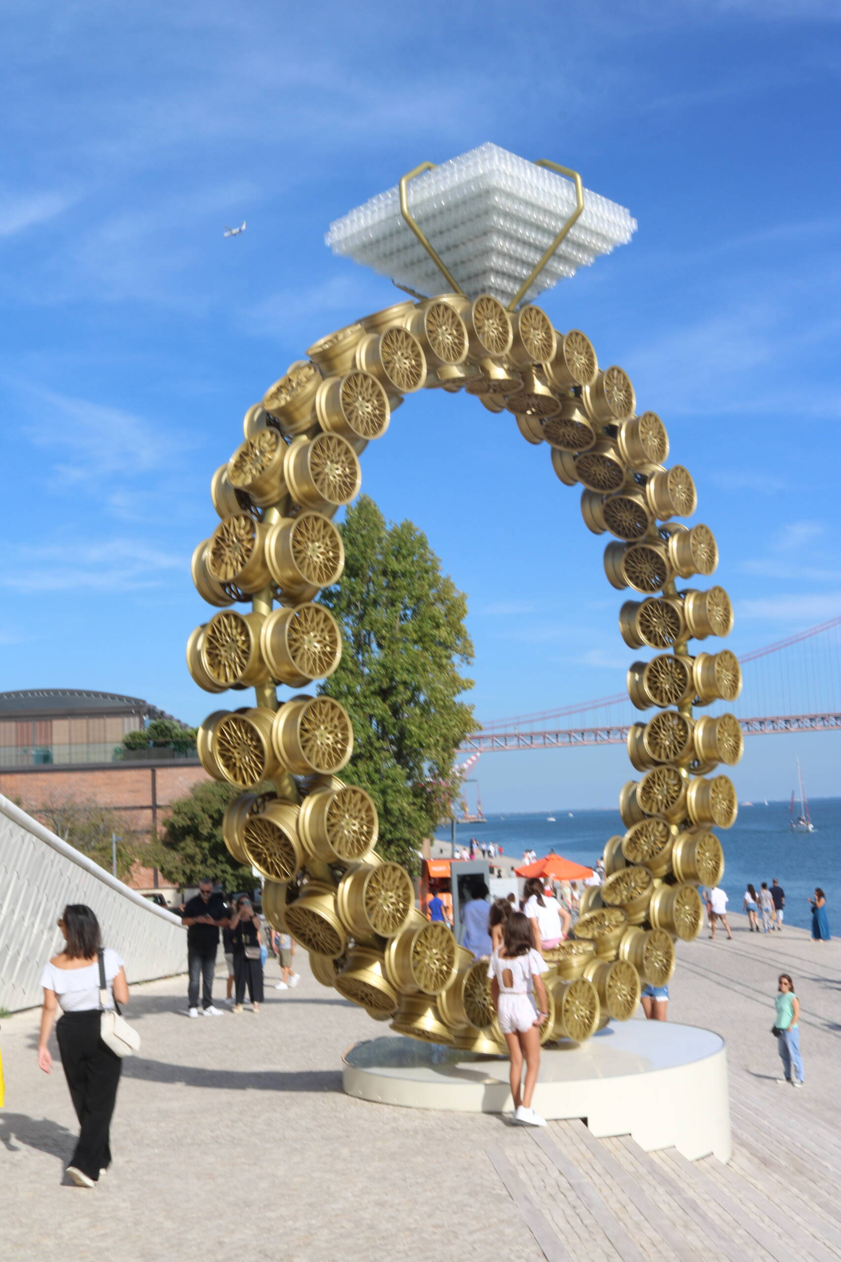 The Giant Ring on Lisbon’s Riverside