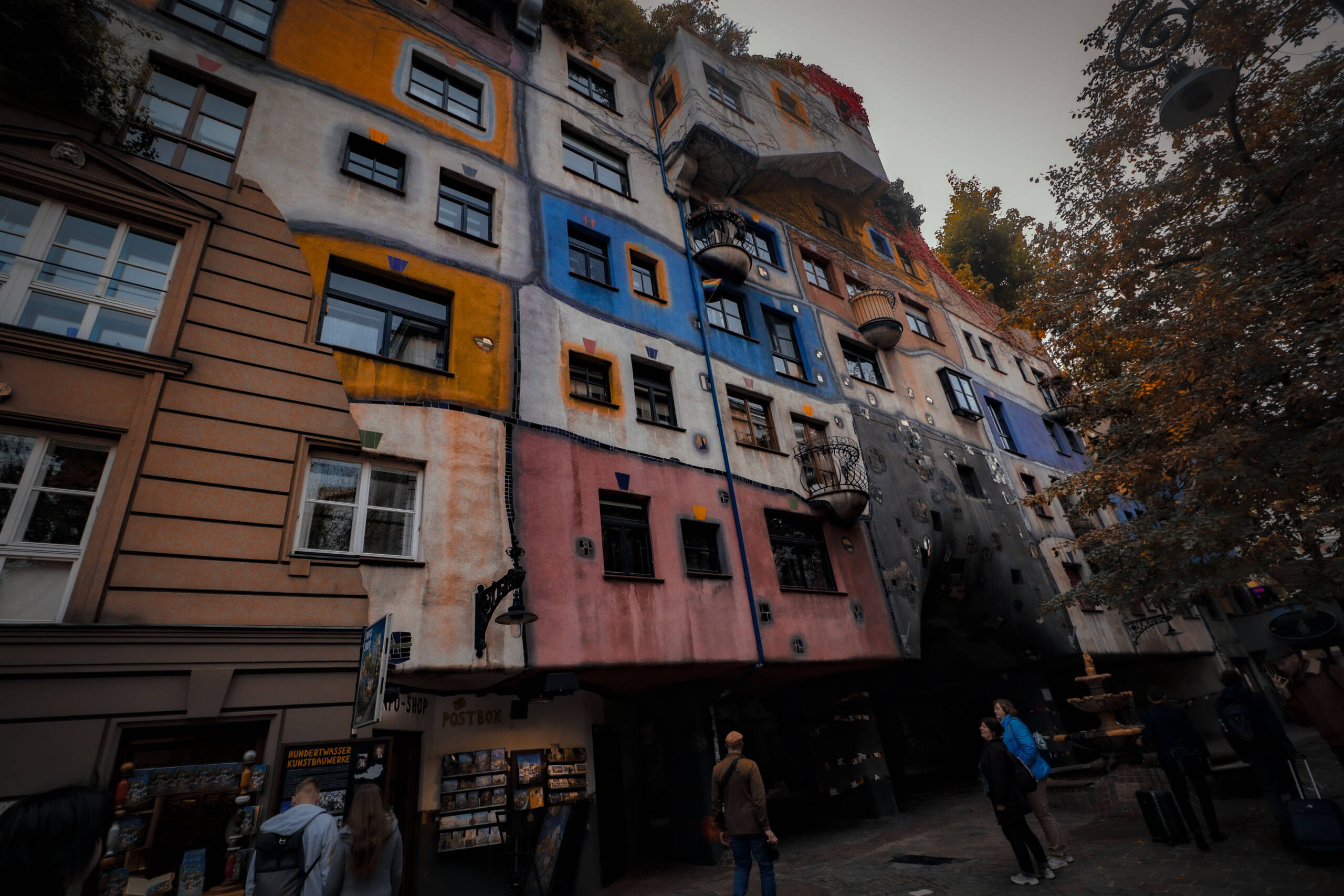 Hundertwasserhaus in Autumn, Vienna’s Most Playful Landmark