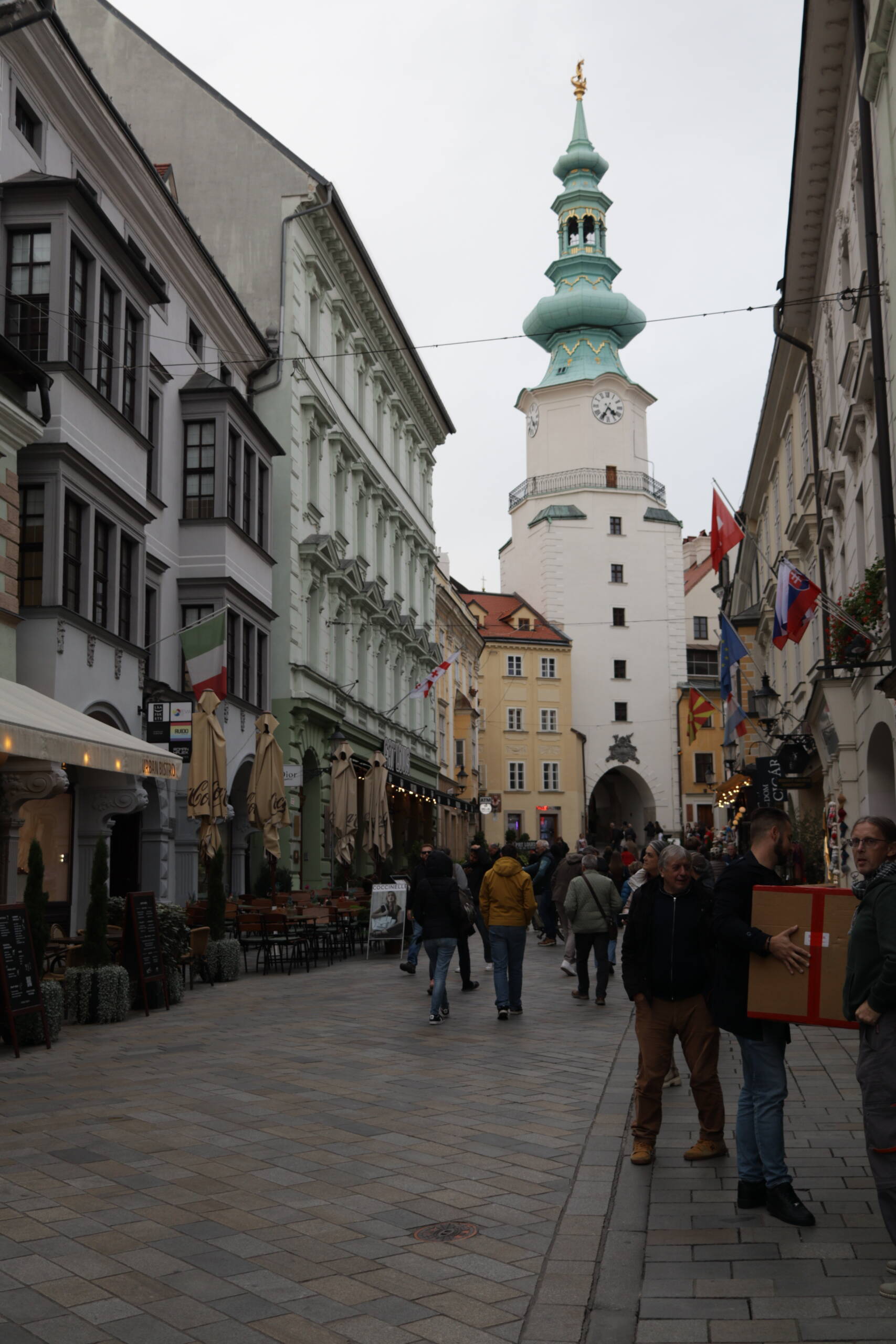 Picturesque emptiness of Bratislava