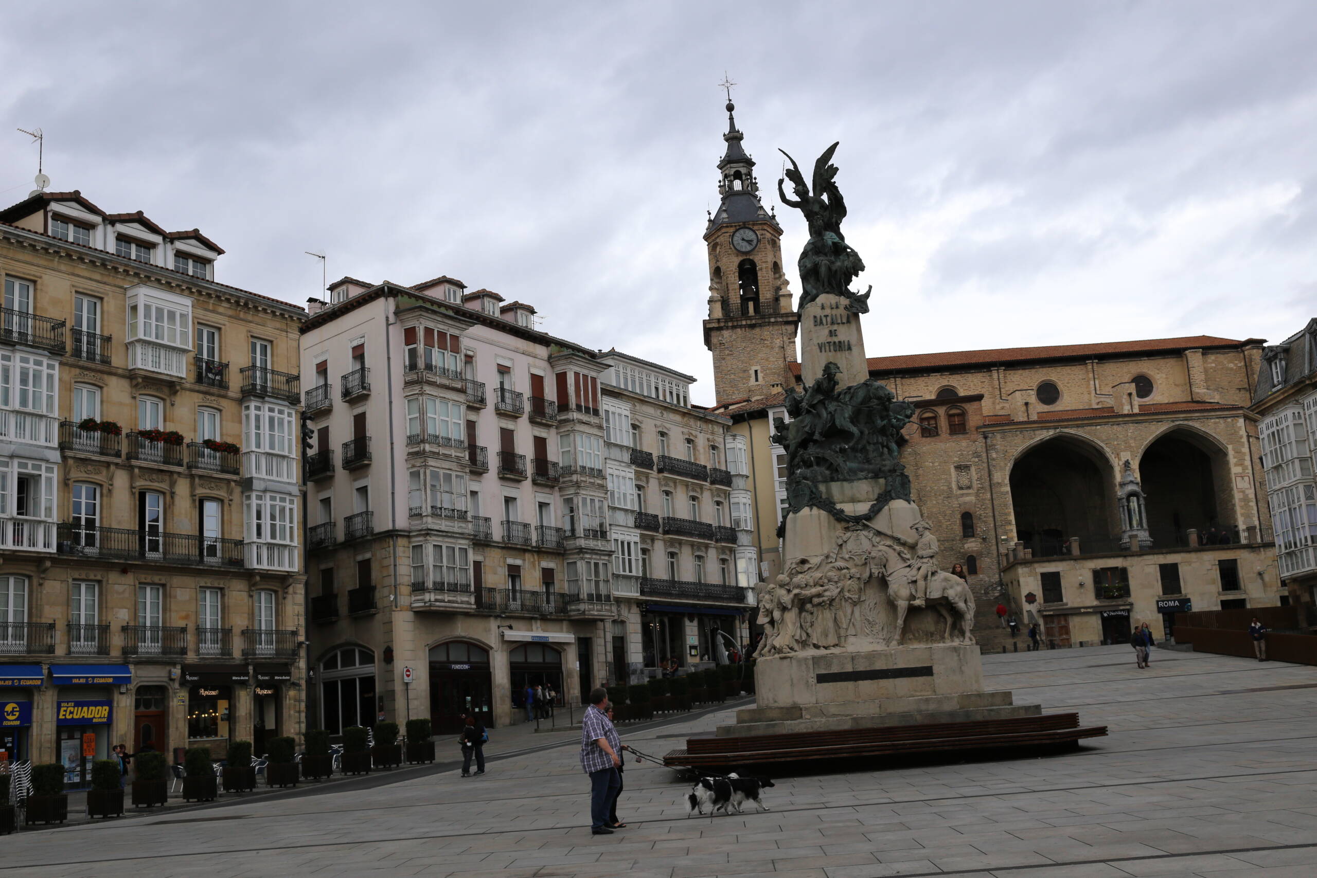 Why I love this shot: Plaza de la Virgen Blanca, Vitoria-Gasteiz, Basque Country