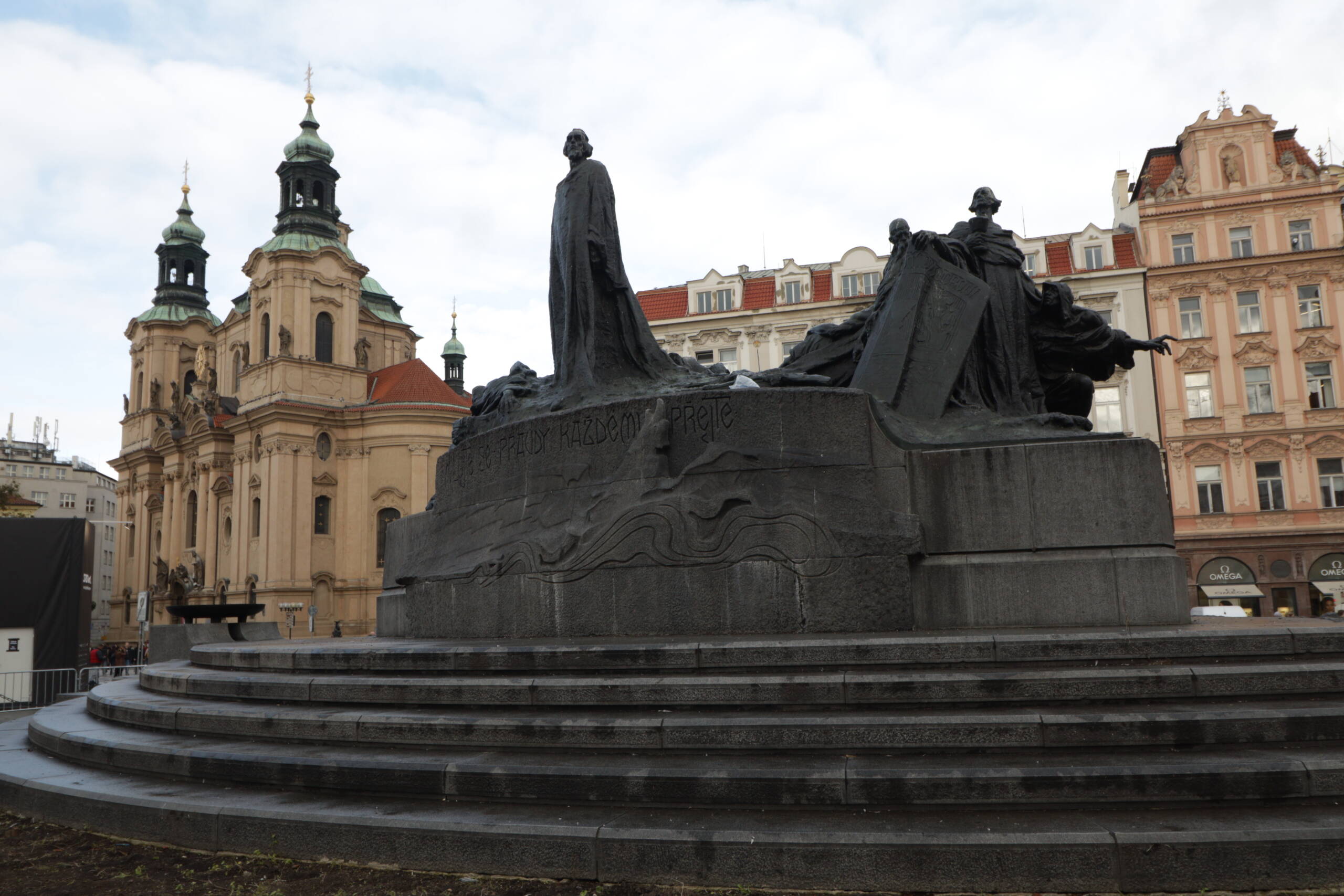 Jan Hus Memorial, Old Town Square, Prague