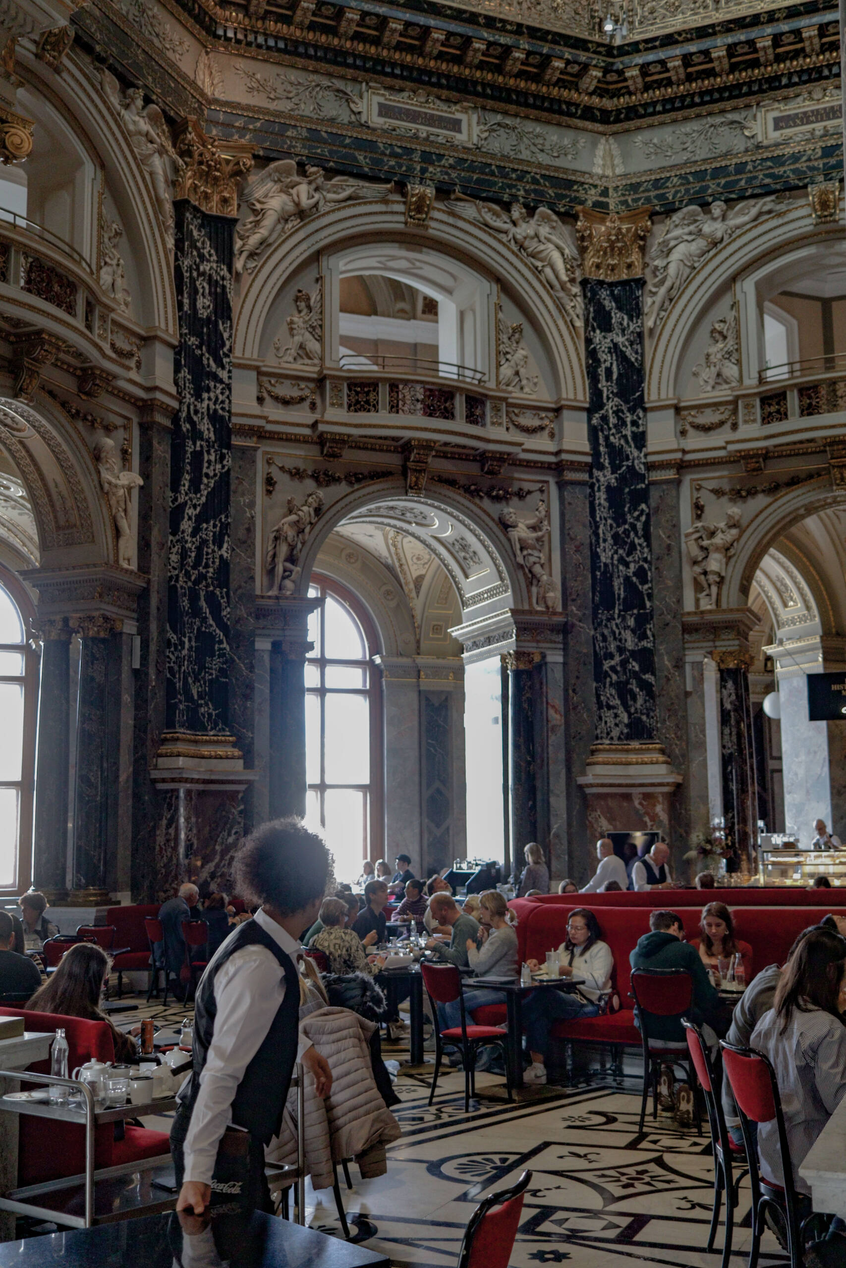 Coffee at the Kunsthistorisches Museum, Vienna