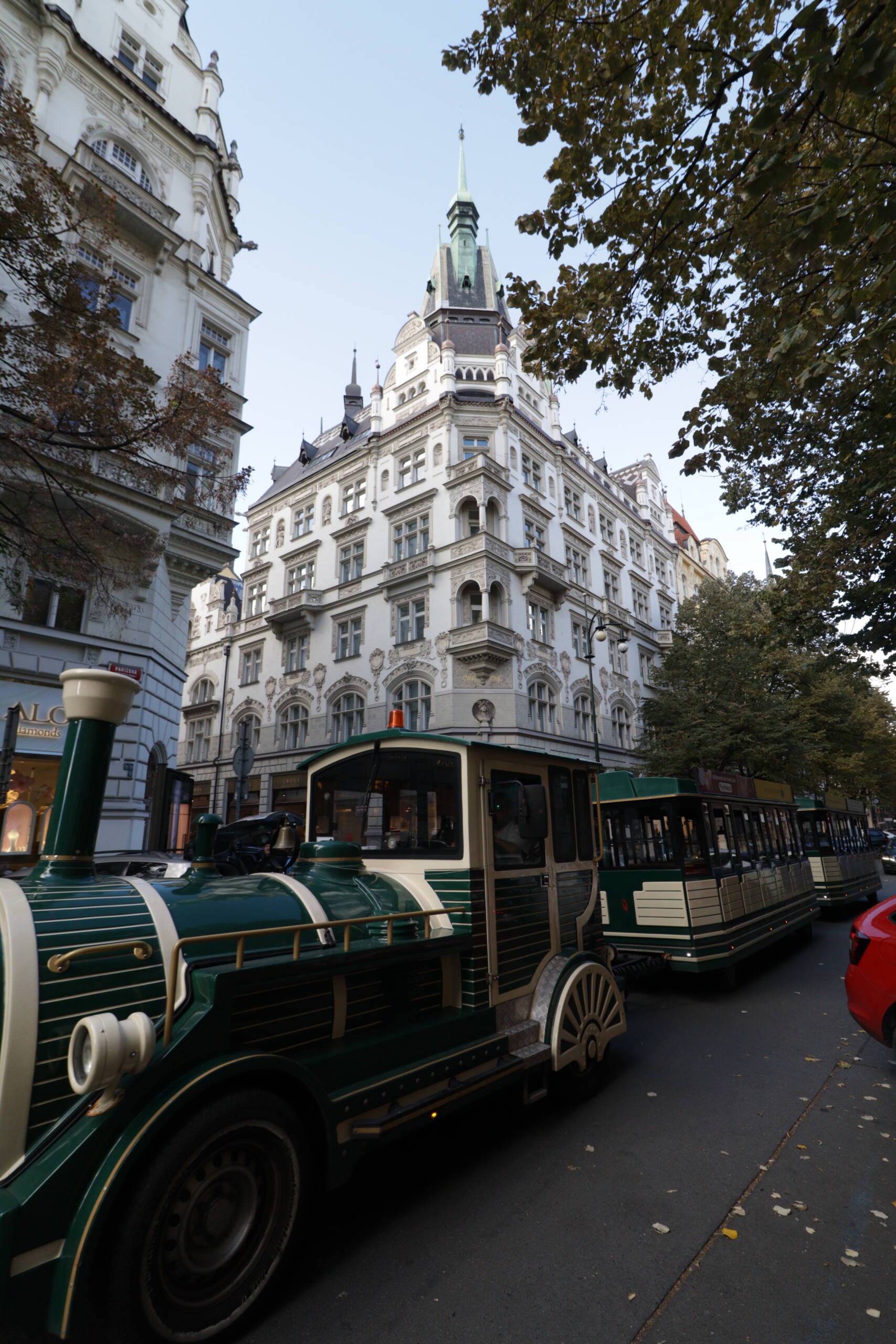 A Little Green Tourist Train and the Quiet Charm of Prague