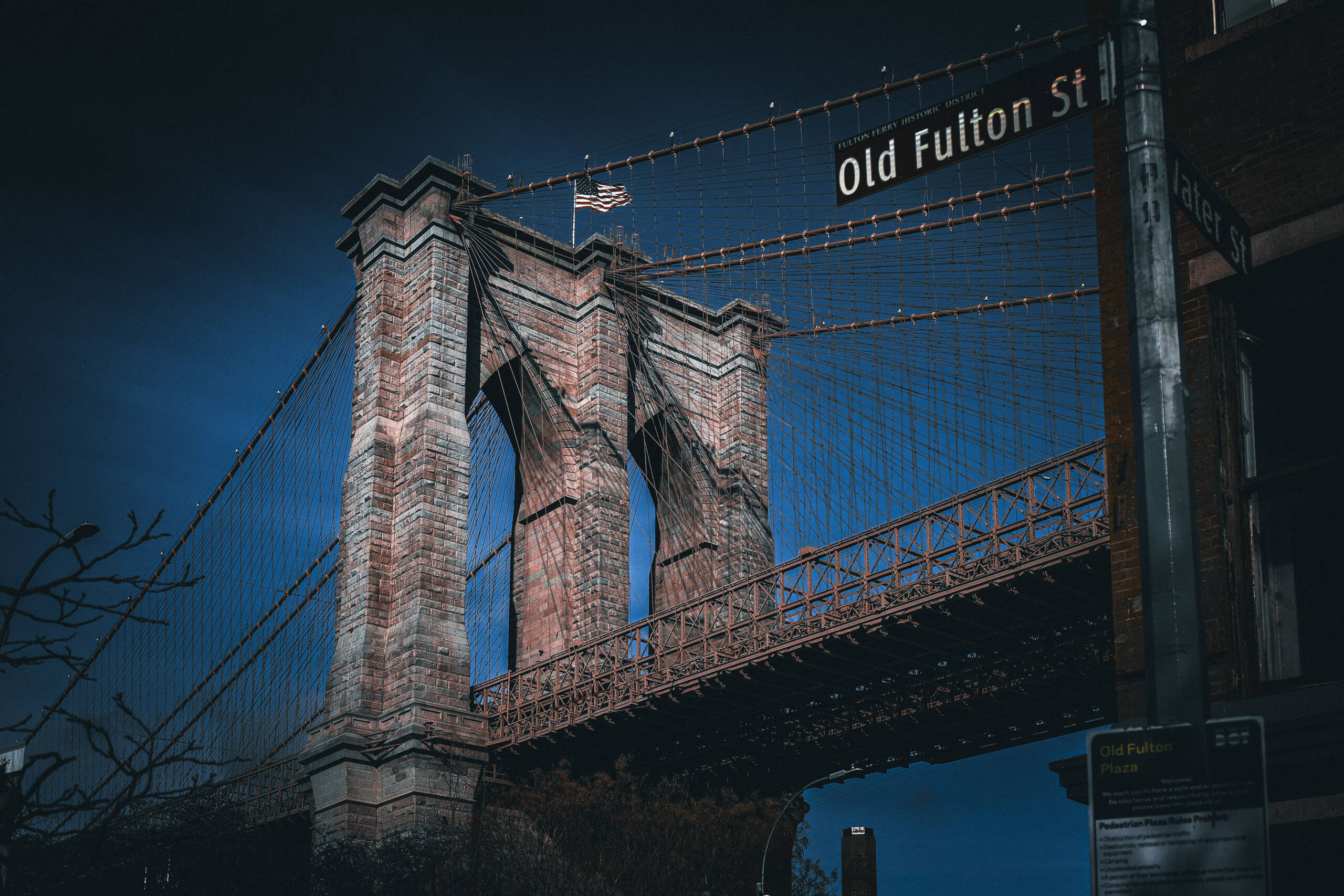 Old Fulton Street at the Foot of the Brooklyn Bridge: Where Brooklyn Welcomes the World