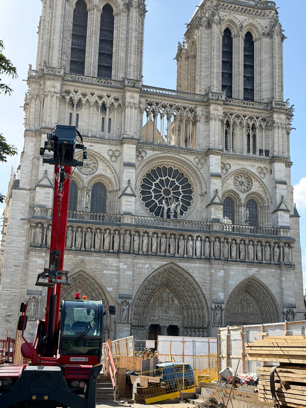 Notre-Dame Under Scaffolding Is Still Notre-Dame