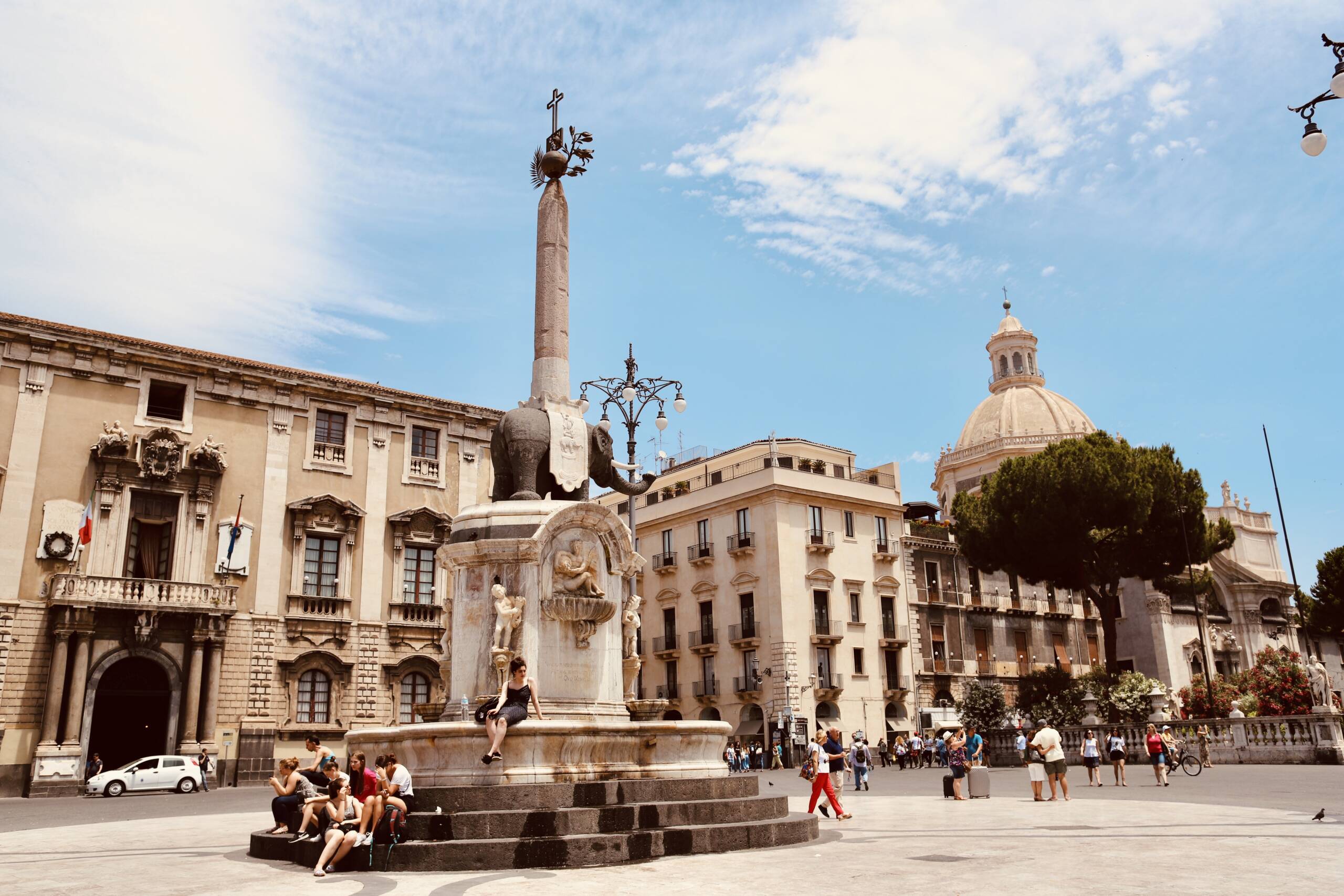 Piazza del Duomo, Catania: Where a Black Lava Elephant Guards Sicily's Baroque Heart