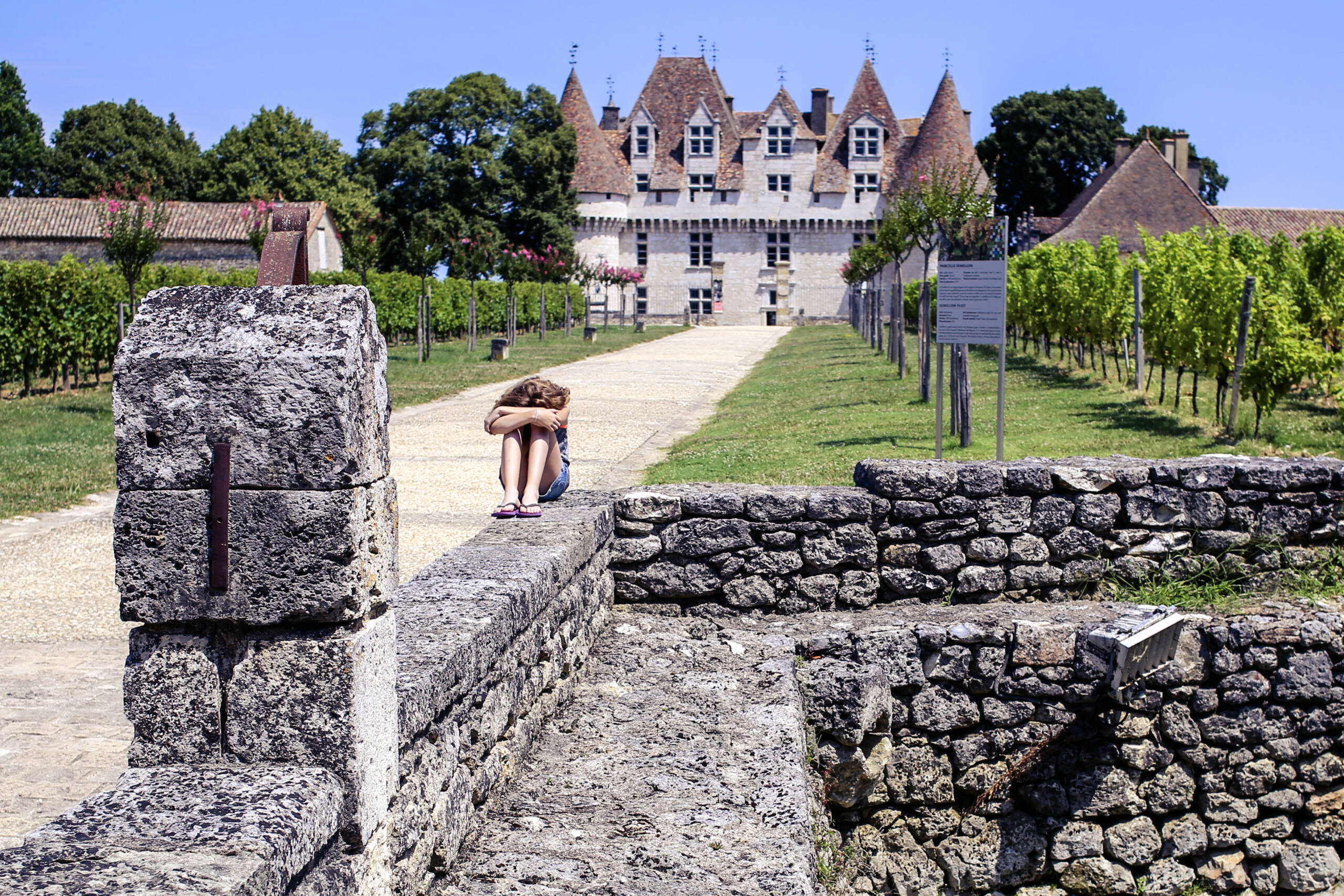 Château de Monbazillac, Dordogne: A difficult childhood. One château too many.