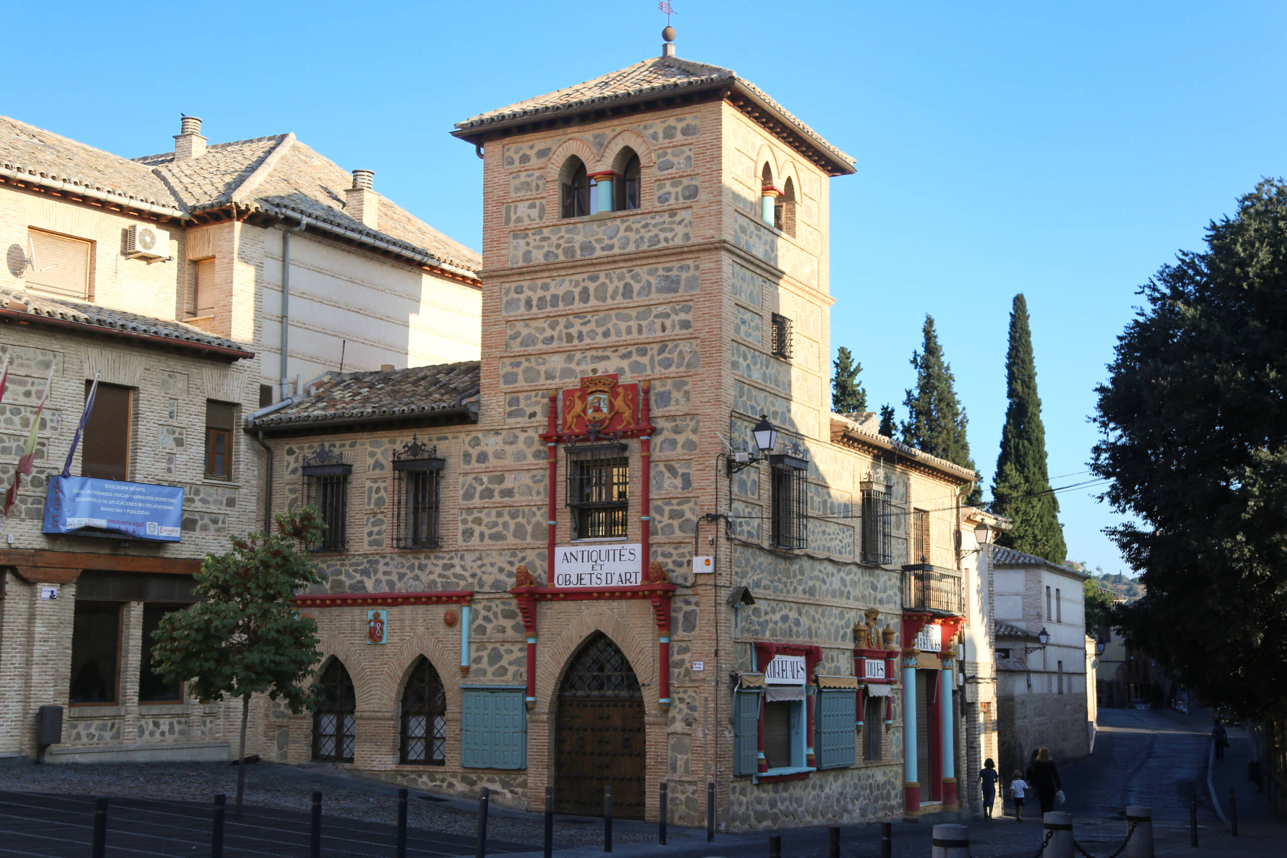 Toledo's Old Town: A Mudéjar Watchtower Hiding an Antiques Shop
